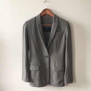 Sweats by Norma Kamali Grey Jersey Blazer